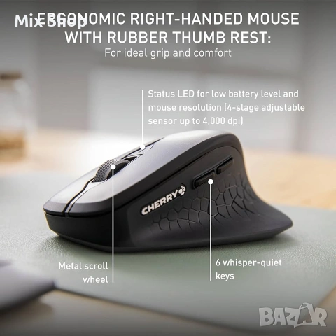 Нов Cherry Desktop Comfort, снимка 4 - Друга електроника - 55275214