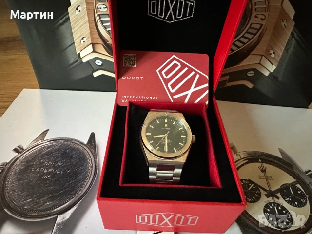 Автоматичен часовник - DUXOT - пълен комплект, снимка 2 - Мъжки - 54158325