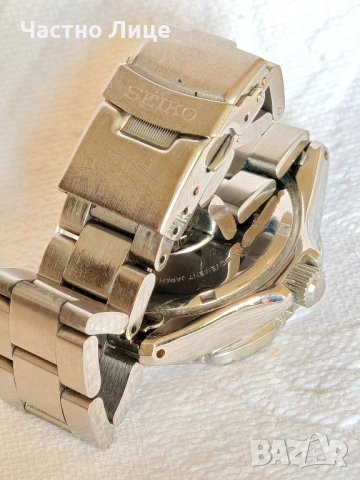 Супер Рядък Модел на SEIKO SOLAR DIVER'S V158 OAEO Оранжев Циферблат, снимка 6 - Антикварни и старинни предмети - 54619389
