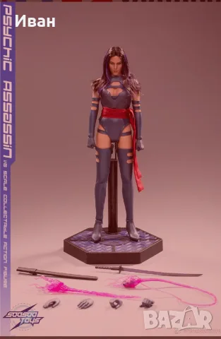 Soosoo toys X - men Psyloke 1/6 scala, снимка 3 - Колекции - 55418782
