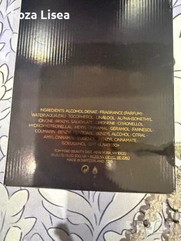 Парфюлм на Tom Ford , снимка 4 - Дамски парфюми - 54923228