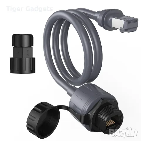 Комплект адаптери EDUP EP-SK0085 за Starlink Gen 3 (V3), RJ45 Ethernet, 2 броя, снимка 3 - Кабели и адаптери - 55393588