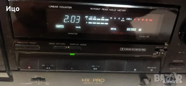 Aiwa AD-F810 стерео касетен дек., снимка 3 - Декове - 55546236