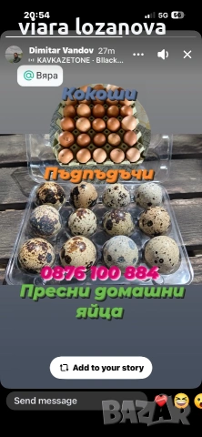 Продавам домашни яйца, снимка 4 - Домашни продукти - 55018433