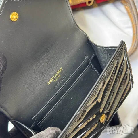 Saint Laurent Monogram Small Envelope Wallet , снимка 9 - Портфейли, портмонета - 55417604