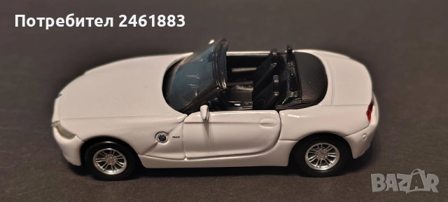 1/43 метална колекционерска количка BMW Z4 cabrio нова, снимка 2 - Колекции - 54013877