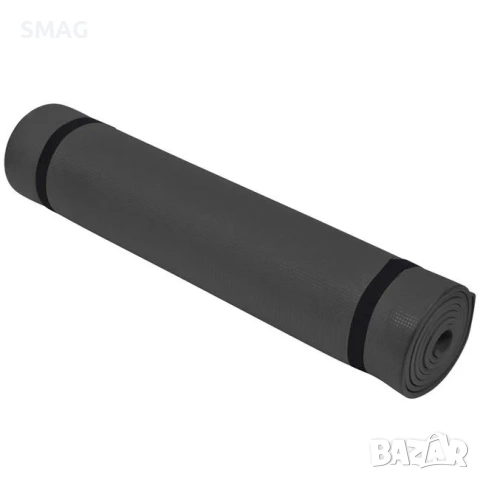 Къмпинг постелка, черна 180x60x0.6 см_1163384, снимка 2 - Къмпинг мебели - 54503478