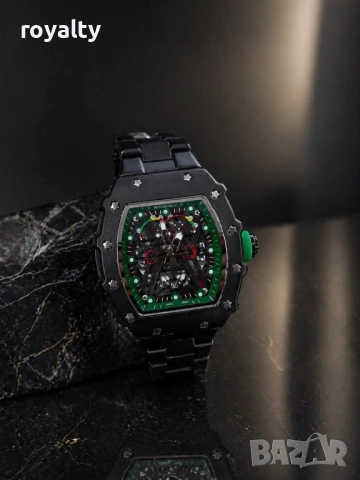 Richard Mille Нов Мъжки Часовник с Кварцов Механизъм Различни Цветове , снимка 2 - Мъжки - 54430068