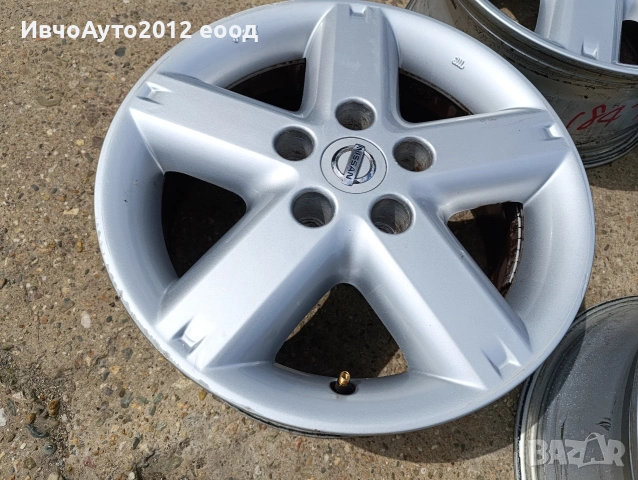 Алуминиеви джанти 16 оригинални nissan , снимка 4 - Гуми и джанти - 54388326