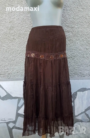 3XL/4XL   Нова пола с пайети NOW 