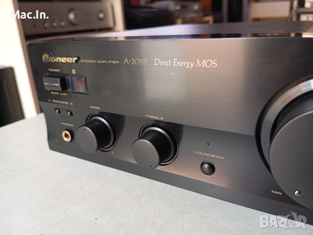Усилвател Pioneer A-209R, снимка 2 - Ресийвъри, усилватели, смесителни пултове - 54089091