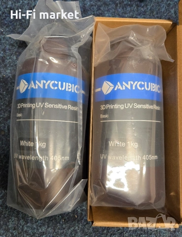 16€ ! 1кг Anycubic Basic White смола за 3д принтер