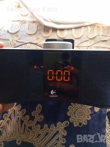 Logitech S 00117 – Радиочасовник и докинг станция за iPod/iPhone, снимка 3 - Декове - 52592944