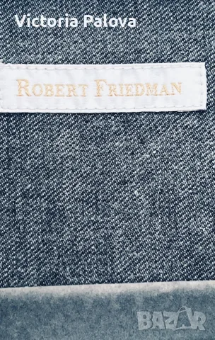 Robert Friedman - луксозна дизайнерска рокля-риза | Made in Italy I 100% памук, снимка 2 - Рокли - 55408907