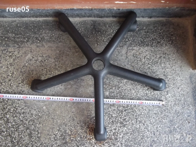 Кръстачка с колелца за офис стол, снимка 2 - Столове - 54092414