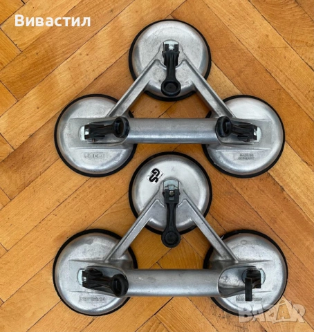 Тройни двойни и единични вакуум лапи за стъклопакети,стъкла фаянс теракота плочки и други плоскости., снимка 8 - Други инструменти - 54367976
