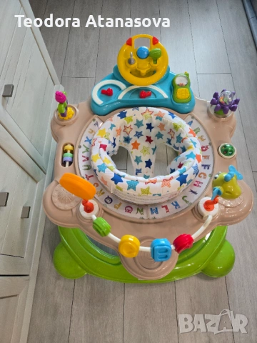 Проходилка 4 в 1 "Джоя Лукс" Звездички Chipolino, снимка 2 - Проходилки - 54175495