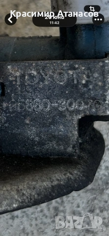 25860-30070. Вакуум клапан за Тойота аурис. 1.4 D-4D. дизел 90кс. 2012-2015г, снимка 8 - Части - 55258909