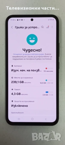 Samsung Galaxy A54 5G SM-A546B/DS Нов, в перфектно състояние
