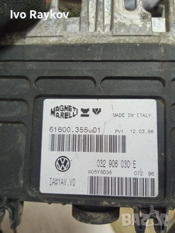 Компютър, ECU , VW POLO III , GOLF III (1H1) , 032906030E , 6160035501, снимка 2 - Части - 55250077