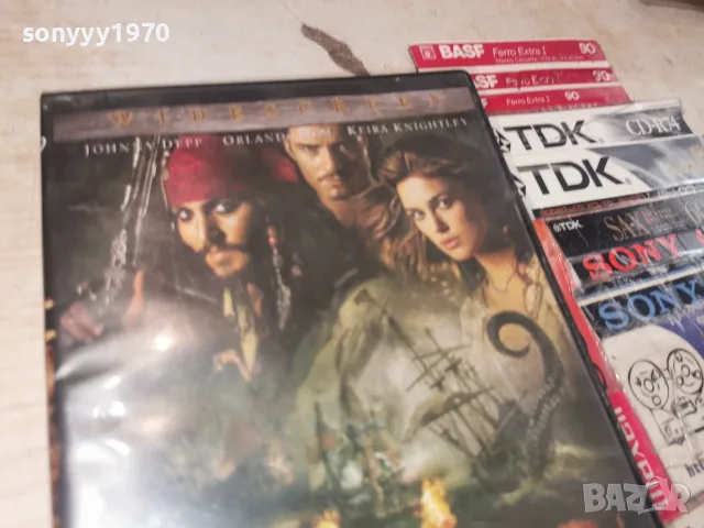 PIRATES CARIBEAN DVD 2107261211L1, снимка 3 - DVD филми - 55358996