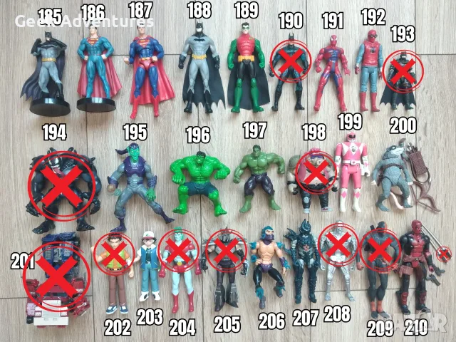 Колекционерски Екшън Фигурки - Batman Marvel Funko Pop Action Figures, снимка 8 - Колекции - 47499376