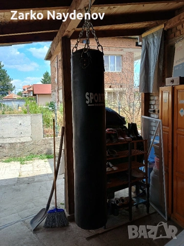 Боксов чувал SPORTER 150 см / Ø32 см + вериги – много зап Продавам боксов чувал SPORTER Boxing, снимка 2 - Бокс - 54957471
