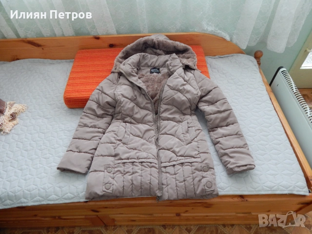 дамско  зимно палто с качулка