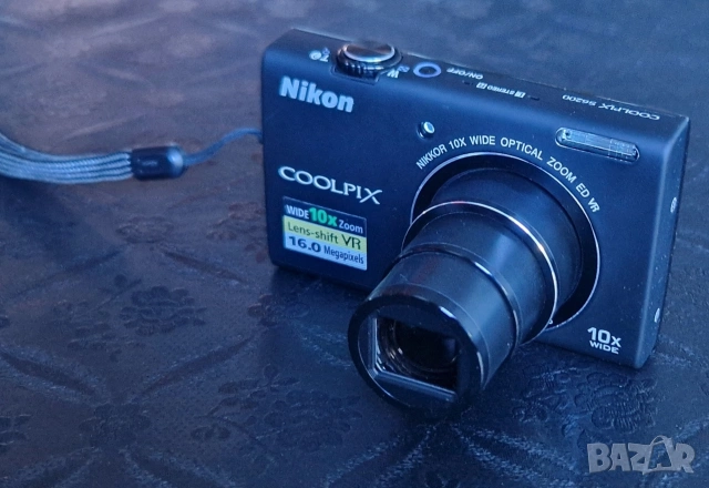 NIKON COOLPIX S 6200, перфектен, снимка 4 - Фотоапарати - 54437821