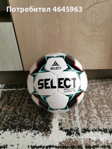 Футболна топка Select Brilliant Super TB. Оригинална. Размер 5, снимка 2 - Футбол - 54369997