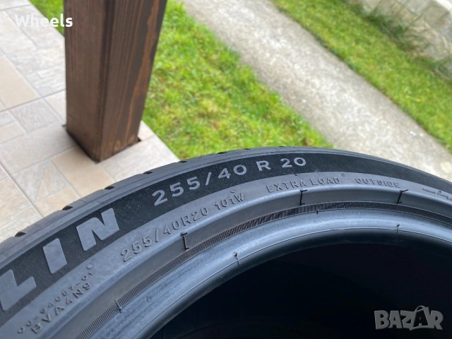 2бр. Летни гуми 255/40/20 Michelin Pilot Sport EV 101W XL DOT2622, снимка 5 - Гуми и джанти - 54482766