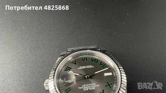 Rolex Datejust 41mm Wimbledon , снимка 3 - Мъжки - 54526466