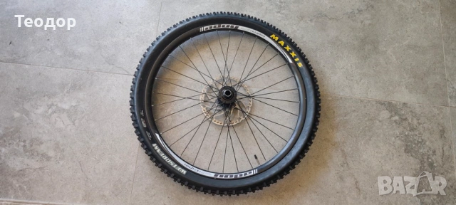 Предна капла 27,5" ,  20mm ос, Hope, гума, диск, снимка 2 - Части за велосипеди - 54899628