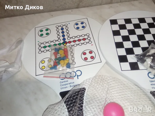 Комплект за бадминтон Sporey нов с шах и не се сърди човече , снимка 2 - Други - 55414310