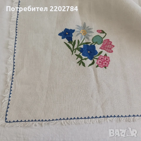 Покривки за маса с бродерии,покривка, снимка 2 - Покривки за маси - 55242654