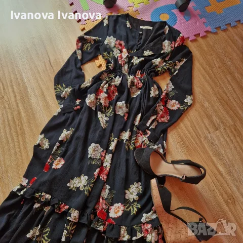 Дълга рокля и подарък, снимка 2 - Рокли - 55403058