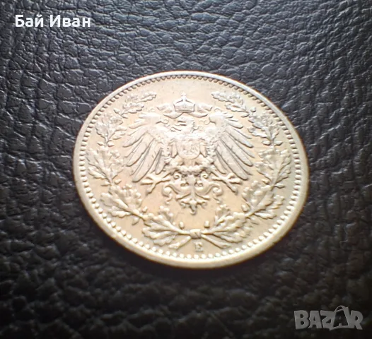 Стара сребърна монета 1/2 марка 1906 г. буква Е - Германска империя - рядка !, снимка 13 - Нумизматика и бонистика - 55306303
