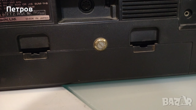 Касетофон Hitachi TRK-5280E, снимка 4 - Радиокасетофони, транзистори - 54401425