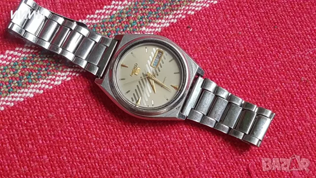 Автоматичен мъжки часовник SEIKO 5, снимка 4 - Мъжки - 55577984
