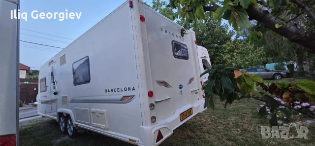Каравана Bailey Unicorn-Alu-tech-bodyshell/КЛИМАТИК/TV/Голям хладилник/Душ кабина/Не гние/Като нова , снимка 4 - Каравани и кемпери - 55150688