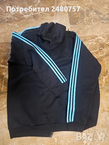 Суичър Адидас XL, снимка 2 - Спортни дрехи, екипи - 54211861