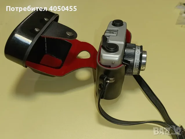 Винтидж фотоапарат Beirette VSN с обектив Meritar 2.8/45 + калъф, снимка 2 - Антикварни и старинни предмети - 55475819
