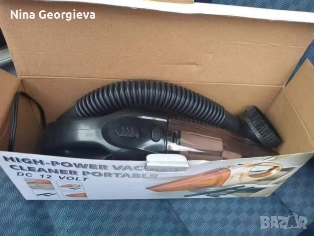 Мощна преносима автомобилна прахосмукачка за кола, снимка 3 - Прахосмукачки - 54448013