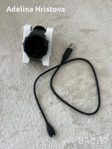 Garmin Forerunner 55 GPS спортен часовник – отлично състояние, с кутия и зарядно, снимка 8 - Друга електроника - 54768285