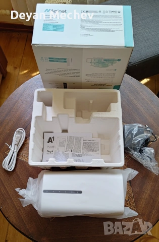 НОВ 5G Wi-Fi 6 Рутер TP-Link NX520 Aginet (А1 Net Box) AX3000, снимка 5 - Рутери - 55276672