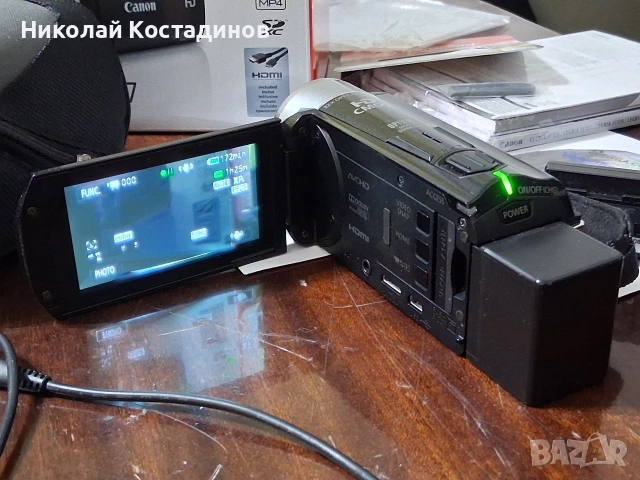 Видеокамера Canon Legria HF R37 , снимка 3 - Камери - 54897761