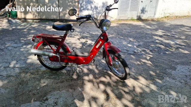 Piaggio Bravo Мотопед педалетка, снимка 2 - Мотоциклети и мототехника - 54743548