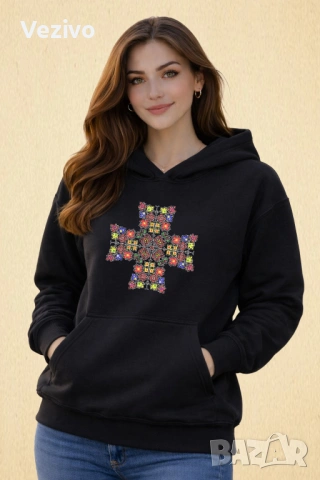 Слънчев кръст, снимка 2 - Суичъри - 54079301