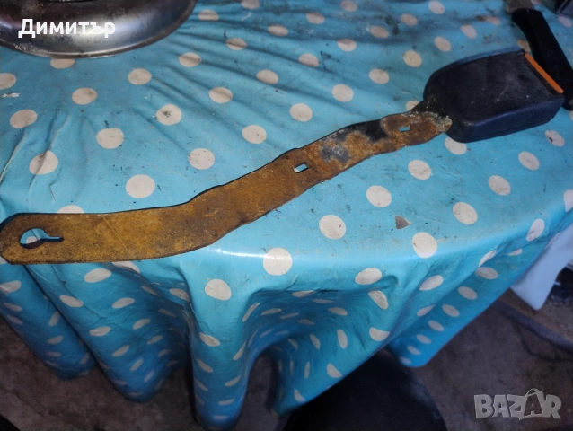 Закопчалка - Ключалка Колан Предна Лява За Фолксваген Пасат Б3 1991г / VW Passat B3 1991y