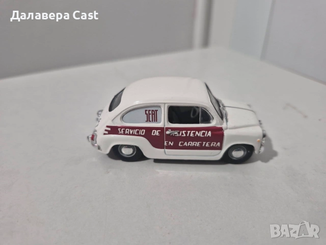 1/43 Seat 600E 1970 Solido , снимка 6 - Колекции - 54767368